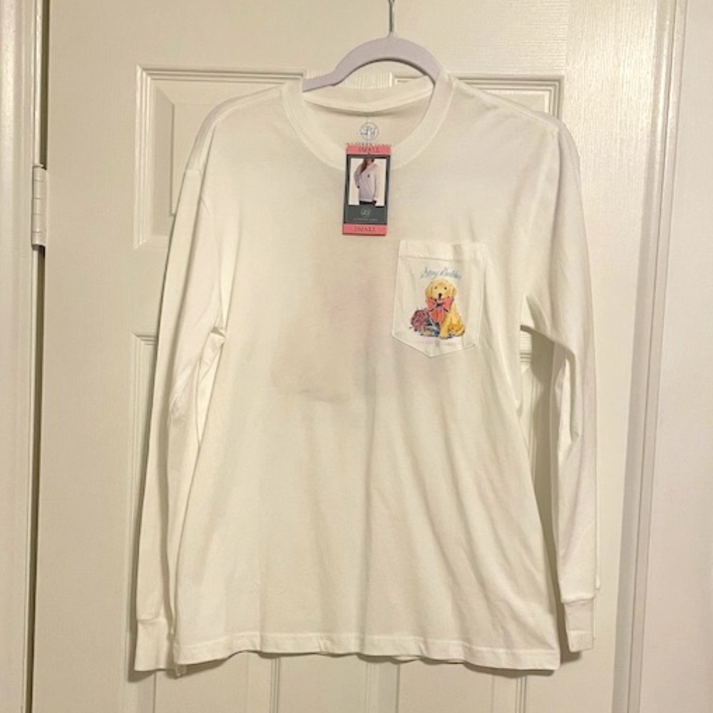 Lauren James Golden Retriever Long-sleeved T-shirt, Women's S